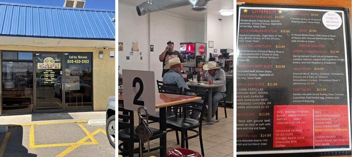 C&C cafe Menu