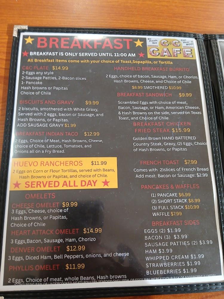 C&C cafe Menu image 2