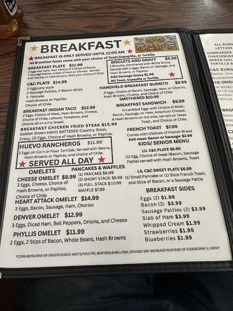 C&C cafe Menu image 4